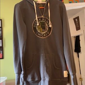Blackhawks hockey hoodie medium